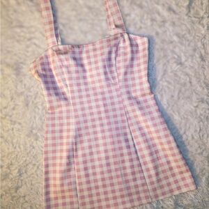 Sugar Thrillz At My Peak Gingham Mini Dress Dolls Kill